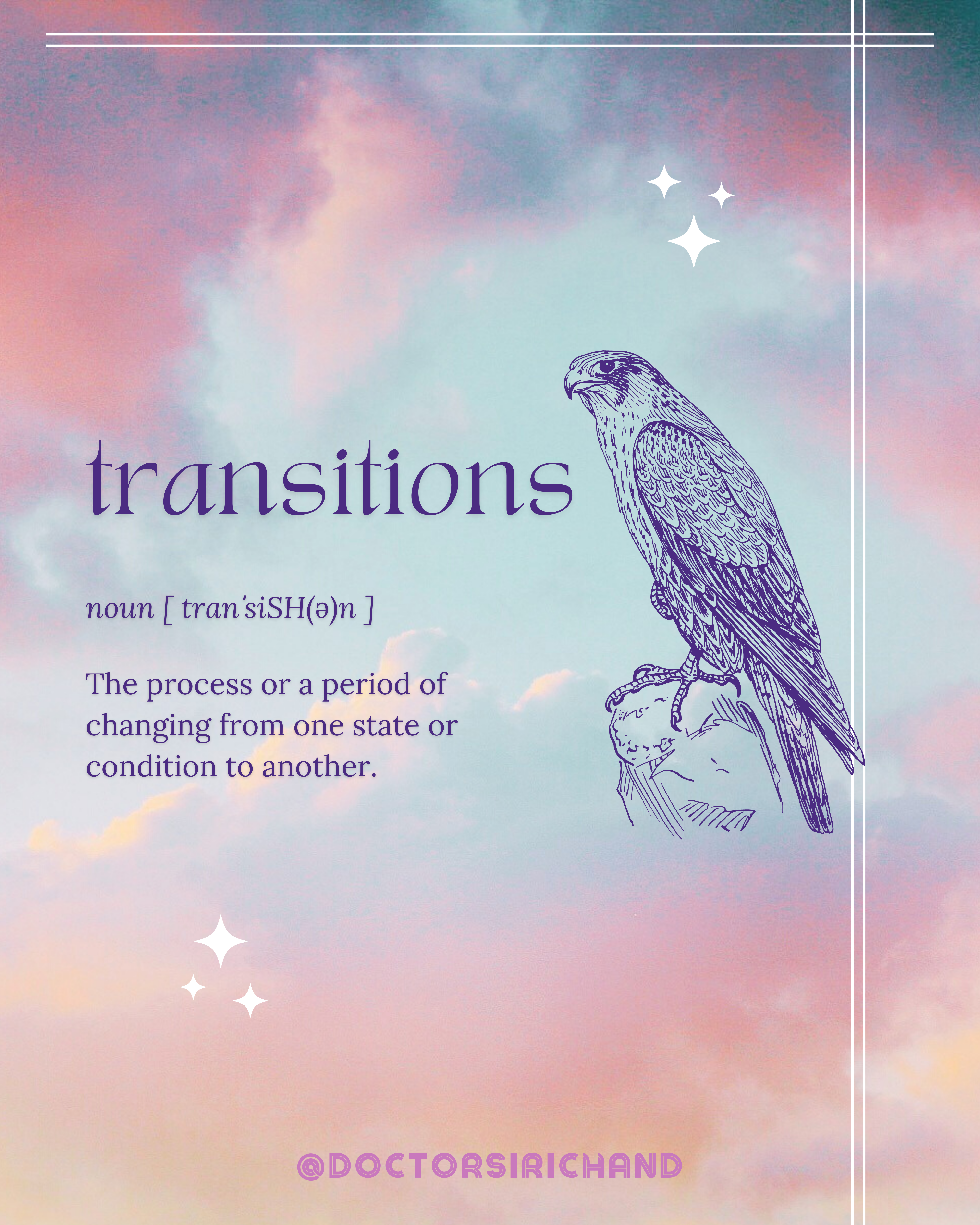 Transitions are the one constant
