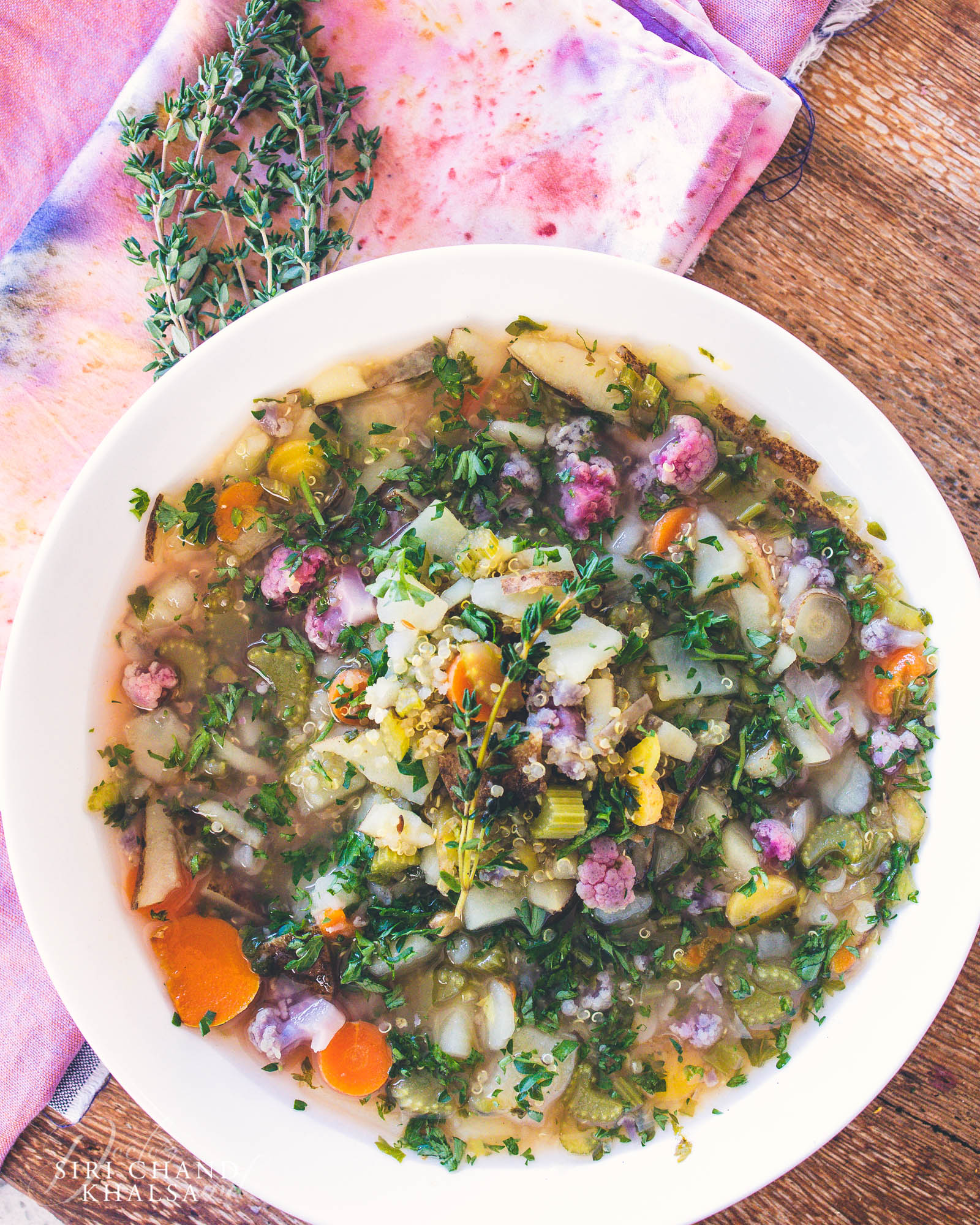 Savory Quinoa Vegetable Soup