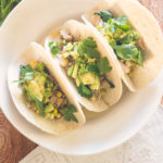Vegan Jackfruit Salsa Verde Tacos