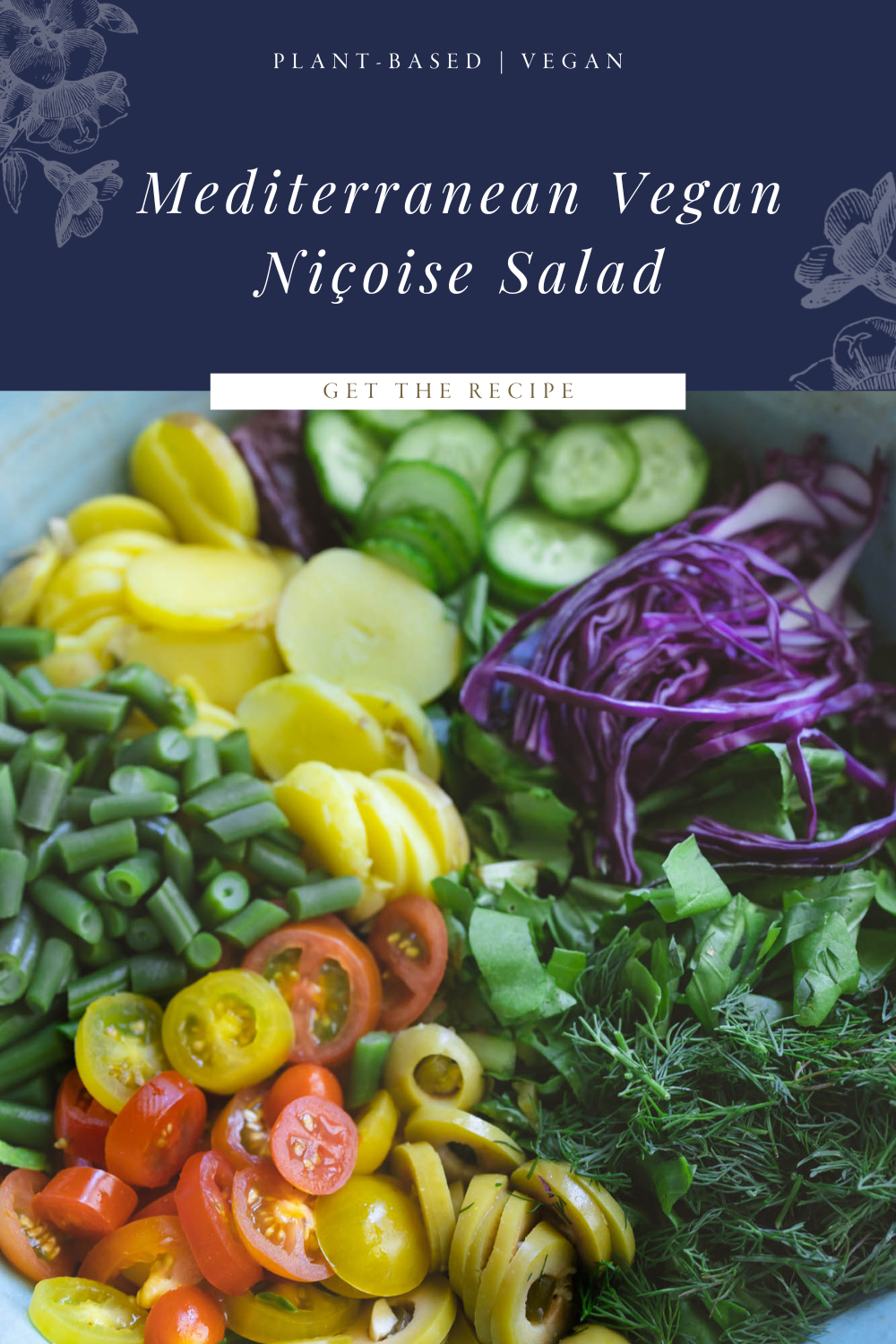 Mediterranean Vegan Niçoise Salad