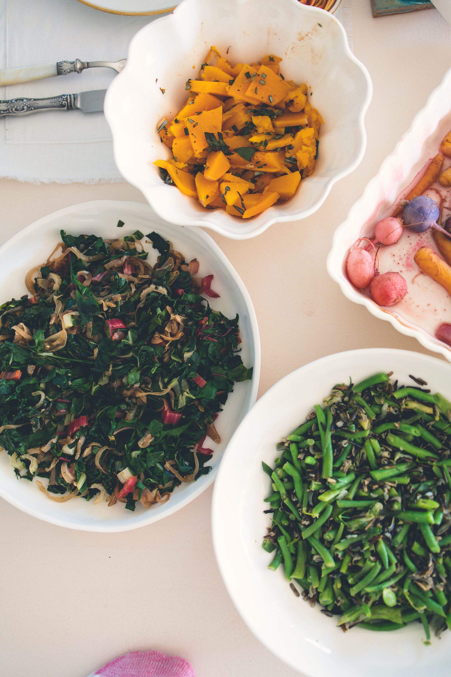 Wild Rice and Green Beans with Lemon Dill Sauce