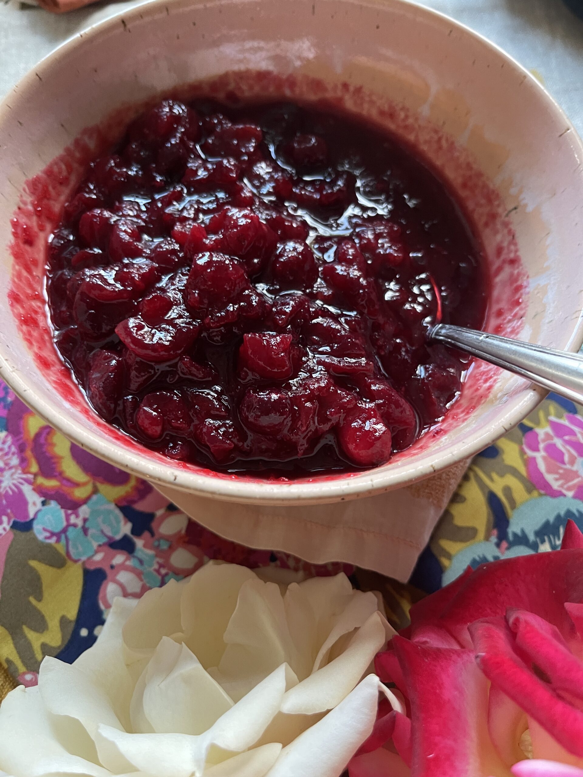 Zesty Cranberry Sauce with Orange and Cardamom