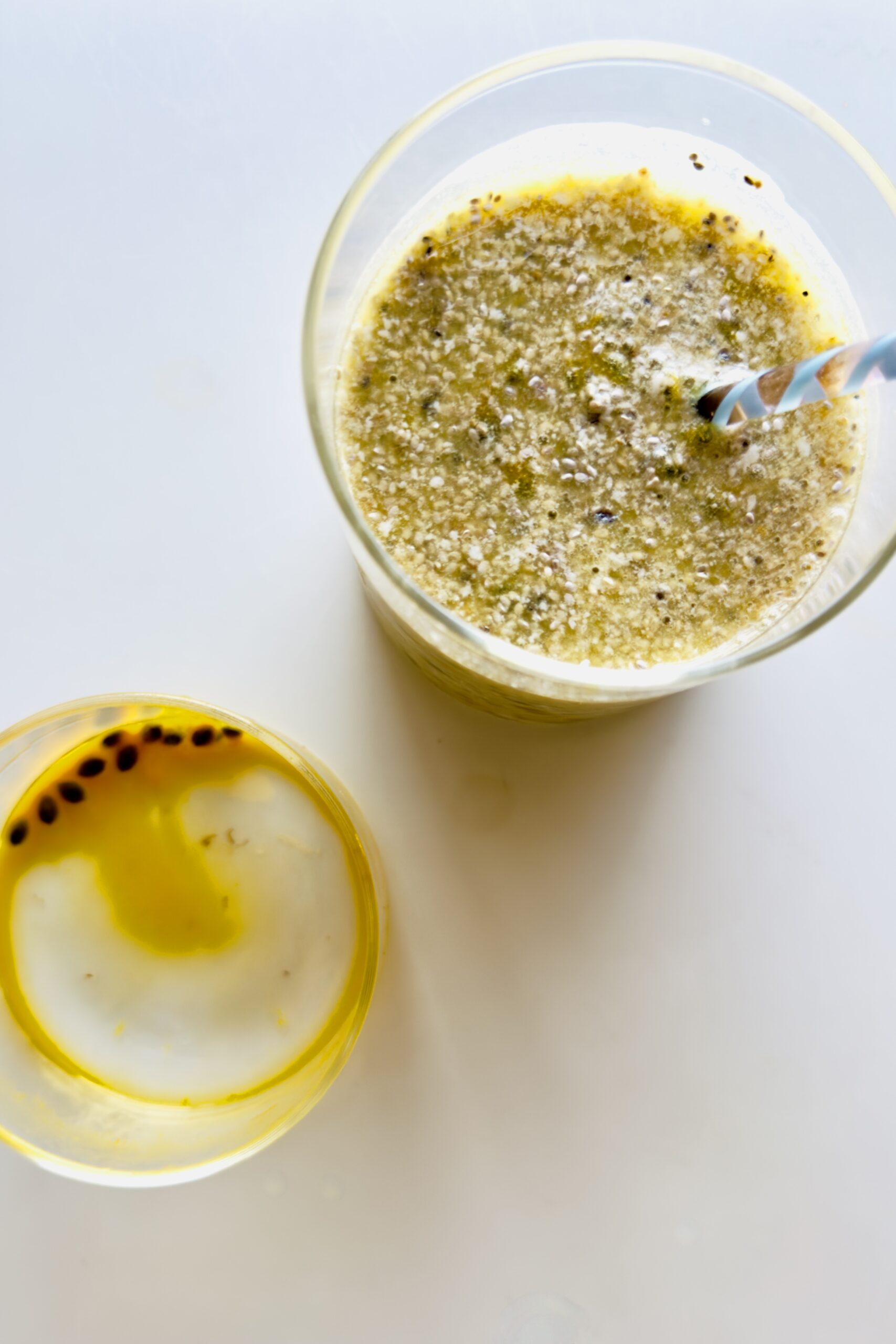 Pomegranate and Passionfruit Chia Pudding